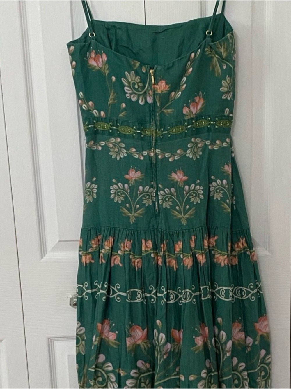 Agua Bendita Green Maxi Dress - Picture 4 of 6